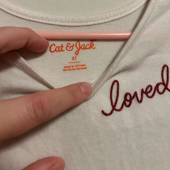 Cat and Jack Valentines Dress - Picture 3 of 3